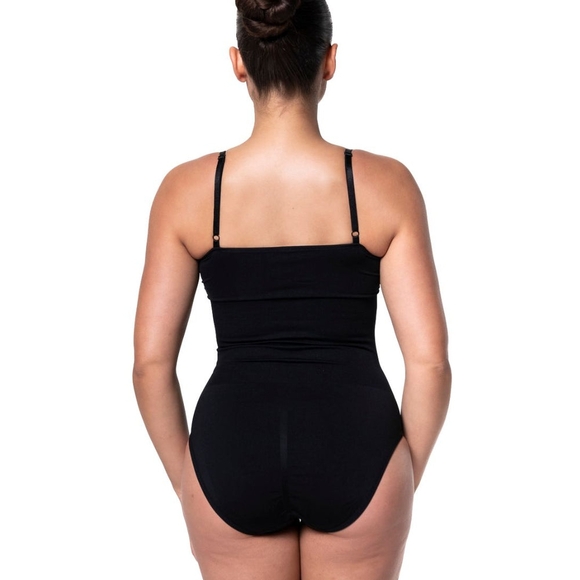Black Women's Shapewear Bodysuit - Picture 2 of 9